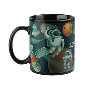 Cool Color Changing Magic Mug Heat Changing Sensitive Cup 12 Oz Ceramic Mugs Business Mug