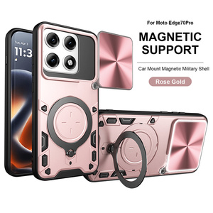 เคส Lichicase แบบเลื่อนปิดกล้อง ป้องกันความเป็นส่วนตัว ฝาหลังสำหรับ Moto G37 G47 G37 Power พร้อมขาตั้งหมุนได้ - Product Image 2