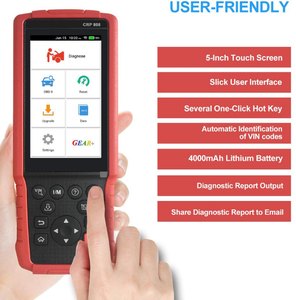 LAUNCH CRP808 Outil de <span class=keywords><strong>diagnostic</strong></span> automobile Système complet Fonction de <span class=keywords><strong>diagnostic</strong></span> OBDII pour voiture universelle LAUNCH CRP808 - Product Image 6