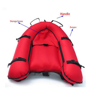 Boya Inflable para <span class=keywords><strong>Pesca</strong></span> <span class=keywords><strong>Submarina</strong></span> con Bolsillo de Almacenamiento, Material de Nailon para Buceo Libre, Flotador de Seguridad - Product Image 3