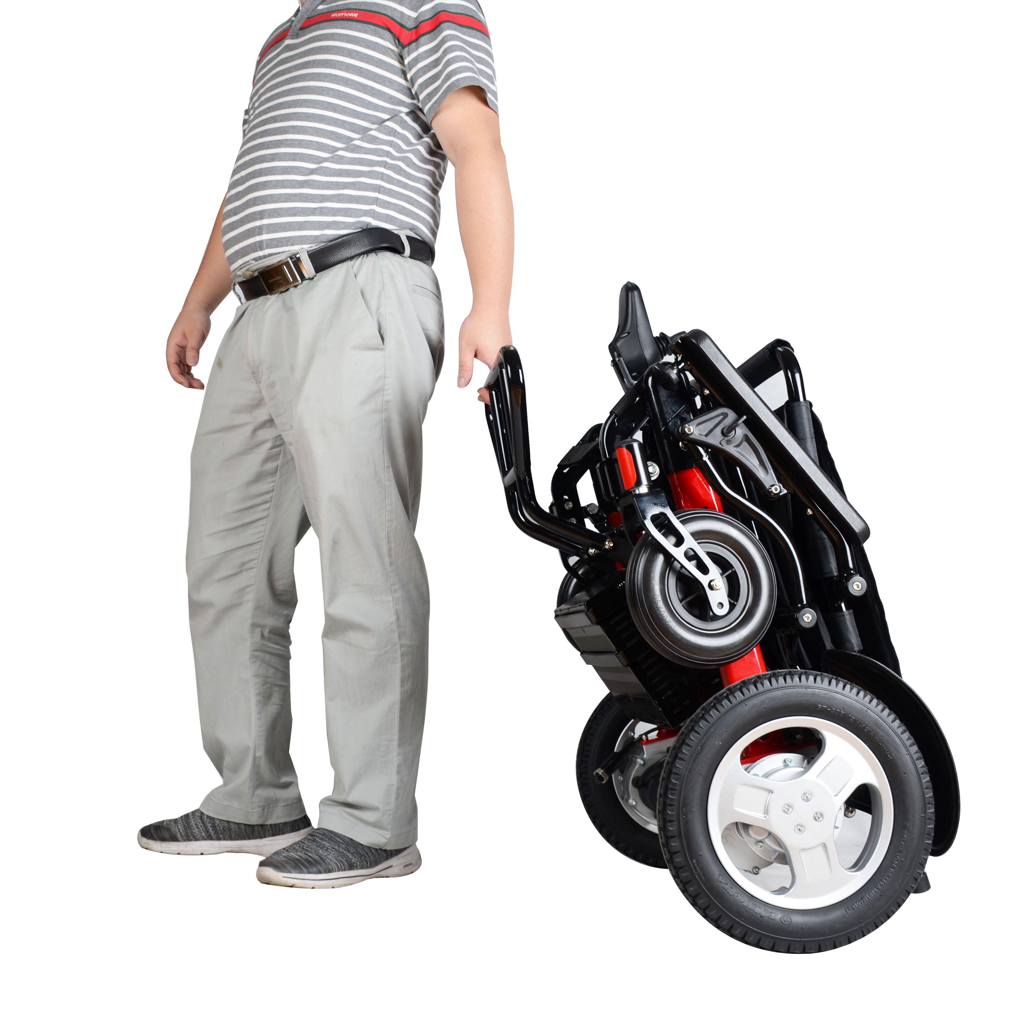 Новый дизайн, легкое кресло-подъемник, электрическая инвалидная коляска для скалолазания по лестнице для инвалидов