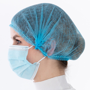 Bonnet <span class=keywords><strong>Charlotte</strong></span> jetable non tissé en PP, filet à cheveux bouffant certifié CE pour usage hygiénique - Product Image 1