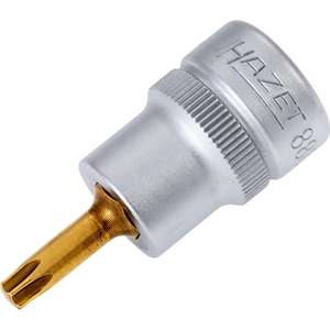 HAZET Douille pour tournevis 8802-T25 ∙ 3/8 pouce (10mm) carré, creux ∙ Intérieur TORX®Profil ∙ Taille T25 - Product Image 1