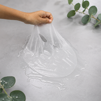 Masque facial en velours d'eucalyptus Y312 34gsm Matériau non tissé ultra-léger pour une hydratation ciblée OEM