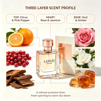 LUOZI Luxe Vrouwelijke Parfumspray Frisse Geur Langdurige Geur Valentijnscadeau Parfum