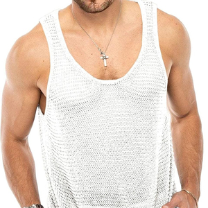 เสื้อกล้ามลำลองสำหรับผู้ชายขนาดใหญ่พิเศษของ2024ทำจากวัสดุอื่นที่เป็นมิตรต่อสิ่งแวดล้อมแห้งเร็วราคาไม่แพงออกแบบได้ตามต้องการ - Product Image 1