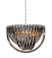 Lustre en verre cristal I-vogue Post Modern Art, LED à angle de faisceau réglable à 360°, garantie de 2 ans pour la maison, le bureau et le salon