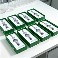 Kit d'emballage de boîte à seringues à sécurité enfant 1 ml, flacon en verre Luer Lock avec embout arrondi pour concentré