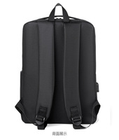 Sac à dos pour ordinateur portable ultra-mince et léger, accessoire d'ordinateur USB antivol avec verrouillage à code et fermeture à motif de lettres