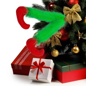 Decoración Navideña para Árbol de Navidad, Muñeco de Peluche del Grinch, El Duende Verde con Cuentas Hechas a Mano, Decoración para el Hogar - Product Image 2