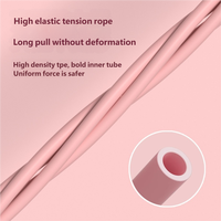 Tirador de Pedal para mujer, cuerda de resistencia, dispositivo de asistencia para sentarse, Apertura trasera, adelgazamiento Abdominal, bandas mágicas de ejercicio de estiramiento