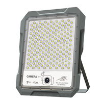 Projecteur solaire professionnel 500W avec caméra de sécurité intégrée 4MP