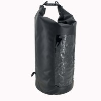 Bolsa seca impermeable para acampar al aire libre con ventana grande personalizada de alta calidad 20L