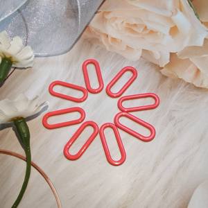 Accessoires de Sous-Vêtements Fabricant de Curseur d'Anneau de Soutien-Gorge Matériel de Lingerie en Métal Personnalisé Ajusteur de Sangle de Soutien-Gorge Anneau de Curseur Crochet 20mm - Product Image 4