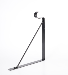 厂家批发重型壁架支架金属浮架三角衣柜转角支架带钩 - Product Image 5