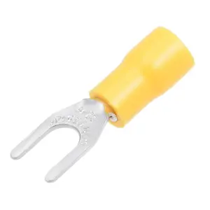 22-16AWG Insulated Fork Spade U-Type Wire Electrical Crimp Terminal Connector