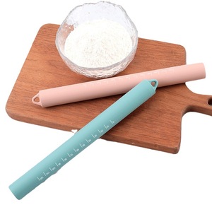 Caida Eco-Friendly Silicone Food Grade Rolling Pin for Baking <b>Flour</b> Stick Dumpling Kneading - Product Image 5