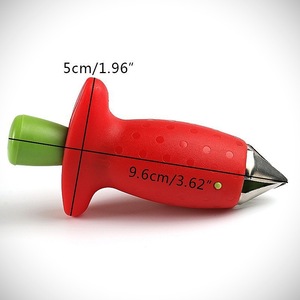 3-in-1 Fruit <b>Tool</b> – Strawberry Huller, Pineapple Cutter, Tomato Stalk Remover – Stainless Steel Blade, Ergonomic Handle – Kitche - Product Image 5