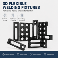 Kit de fixation de soudage modulaire, goupilles de positionnement et gabarits de serrage pour plateforme de soudage flexible 3D D16 D28