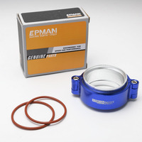 EPMAN-Collier d'échappement HD avec système à bride en V, assemblage anodisé, 2 "2.5" 2.75 "3" 3.5 "4", tuyau de décharge turbo de diamètre extérieur, EPKKA