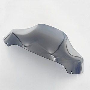 Le pare-brise N1 de 13 pouces convient aux accessoires modifiés pour motos Harley à double éclairage, pour la conduite sur route. - Product Image 4