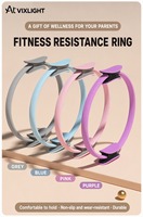 Cercle Magique, Anneau de Résistance Pilates, Entraîneur Musculaire Complet pour Cuisse, Bras et Jambes, pour Sénior, Gymnastique à Domicile, Personnalisé OEM, Vente en Gros 4