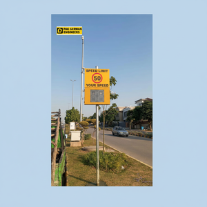 LED Vehicle Speed Sign <b>Radar</b> <b>Detector</b> Display Traffic Control Monitoring System - Product Image 1