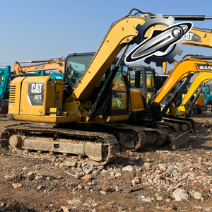 Excavatrice d'occasion Caterpillar 307E, marque japonaise d'origine, 7 tonnes, chenilles en caoutchouc, modèle 2020, godet de 0,35 m, moteur, boîte de vitesses - Product Image 4
