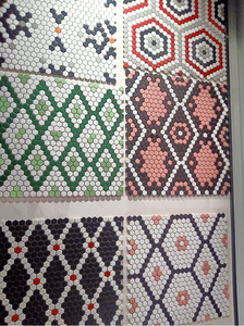 Foshan fatto a mano da te con motivo colorato quadrato esagonale in ceramica mosaico di <span class=keywords><strong>piastrelle</strong></span> murali <span class=keywords><strong>bagno</strong></span> cucina decorazione della parete del pavimento - Product Image 6