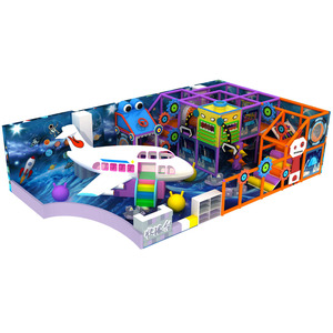 Aobeile - Equipo de Juegos Infantiles para Interiores, de PVC, con Tubos Galvanizados, Tamaño Personalizable, Capacidad de 500 kg, para Parques de Diversiones - Product Image 2