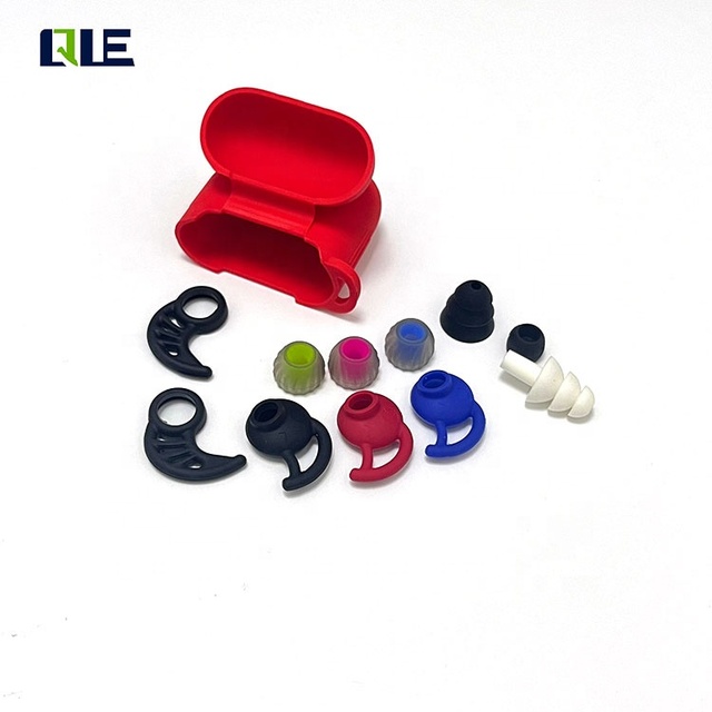 OEM Custom Silicone Rubber Earphones Accessories Soft Silicone protection for Earphone
