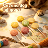 Hete Aanbieding Groothandel Kat Hond Snacks Lollipop Kip Pompoen Fruit Diverse Smaken Hoog Eiwitgehalte Graanvrij Gezonde Voeding