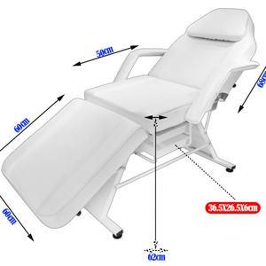 Sillón de Masaje Cosmético de Hierro de Tres Pliegues de Alta Calidad para Salón de Belleza LE, Cama de Tratamiento de Spa - Product Image 5