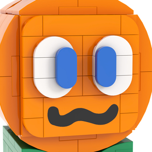 MOC1628 211 Uds <span class=keywords><strong>Bobo</strong></span> Lovely MOC ladrillos regalos creación rompecabezas DIY juegos de bloques de construcción Juguetes Educativos de Anime para niños - Product Image 6