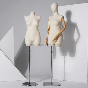 Maniquí Femenino sin Cabeza de Talla Grande, Torso Femenino Curvilíneo, Forma de Vestido Ajustable, Maniquí de <span class=keywords><strong>Costura</strong></span> para Sastrería - Product Image 6