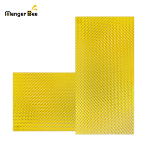 Base de fondation en cire d'abeille naturelle sans plastique pour un environnement de ruche sain – Fournisseur d'équipement apicole - Product Image 1