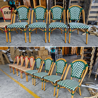 Solution personnalisée complète, mobilier de restaurant moderne en marbre, ensemble table et chaises pour hôtel, avec fonction de nettoyage facile
