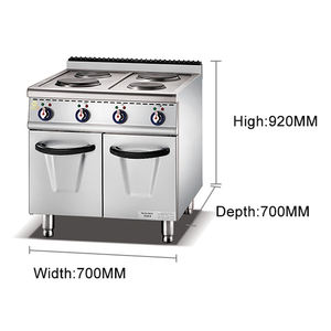 Hornillo eléctrico profesional <span class=keywords><strong>de</strong></span> inducción <span class=keywords><strong>de</strong></span> dos válvulas, doble quemador <span class=keywords><strong>de</strong></span> butano, 4 quemadores, individual, comercial, 6 <span class=keywords><strong>ollas</strong></span> - Product Image 4