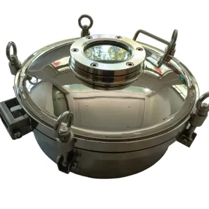 SS304 OR SS316L HIGH PRESSURE STAINLESS STEEL MANWAY COVERS SANITARY ROUND MANHOLE FOR TANK