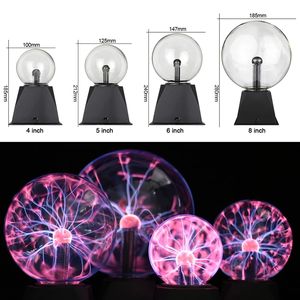 Décoration <span class=keywords><strong>de</strong></span> vacances personnalisée en usine <span class=keywords><strong>de</strong></span> Chine 3 4 5 6 8 pouces Usb Big Magic <span class=keywords><strong>Plasma</strong></span> Ball - Product Image 2