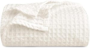 Wolkenland Polyester Linnen Wafeldeken Wafel Gebreid Deken Voor Bed - Product Image 2