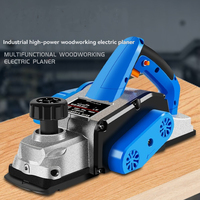 Raboteuse électrique portable 1200W - Corps en plastique ABS, 11000 tr/min, profondeur de coupe de 1 mm pour le travail du bois à domicile