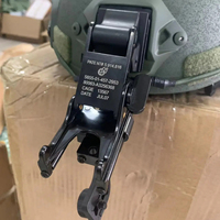 Set Dudukan NVG Taktis PVS14 Adaptor Dudukan J untuk Penglihatan Malam Cocok untuk Helm Mich Fast M88 Wendy