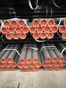 Tubería de Acero al Carbono Negra Sin Costura <span class=keywords><strong>ASTM</strong></span> SCH 40 <span class=keywords><strong>A53</strong></span> para Revestimiento de Petróleo y Gas, Tubería de Acero Sin Costura de Alta Calidad - Product Image 3