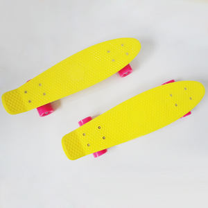22 pollici incrociatore di plastica più economico skateboard per <span class=keywords><strong>adulti</strong></span> Skate Board completo Mini Cruiser - Product Image 3