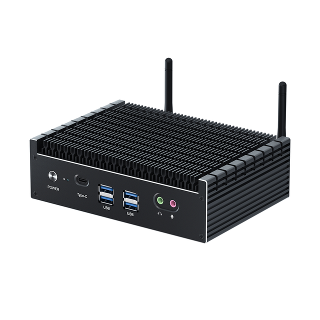 12th Gen Intel I7 1255U I5-1235U Fanless Mini PC Industrial Multi-Region New Thunderbolt 4 Windows 11 Pro 2xHDMI 4K Type-C