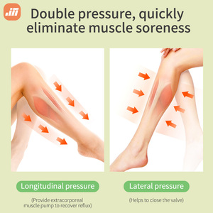 علاج كهربائي بالحرارة دوران استرخاء ضغط الهواء مدلك الساق ضغط الهواء - Product Image 3