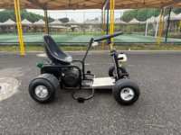 Mini kart à pédales à essence 2 temps 200cc 212cc, kart à pédales tout-terrain à essence avec roues de 5 pouces