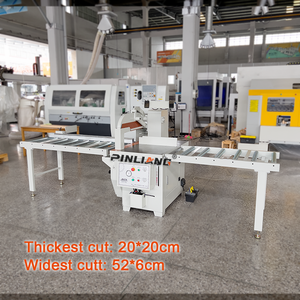 Pinliang Thông Tư Băng Ghế Dự Bị Saw Khí Nén Chéo Cắt Off Saw Nhảy Máy Cưa Cho Gỗ Cắt - Product Image 4