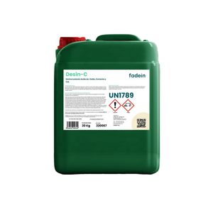 Descalcificación de cal agente descalcificador de ácido suave limpiador detergente para inhibidores de corrosión de cemento de óxido - Product Image 1